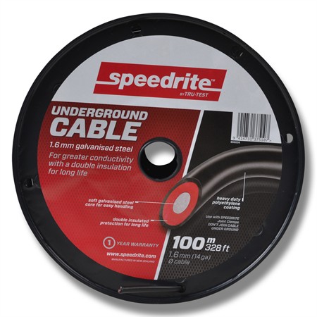 Matarkabel 1,6mm dubbelisolerad 100m