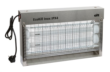 Cit Insect killer Ecokill Inox IPX4 2x15w