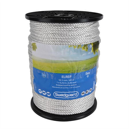 Elrep Pro+ 5 mm vit 300 m 1x0,25/2x0,4