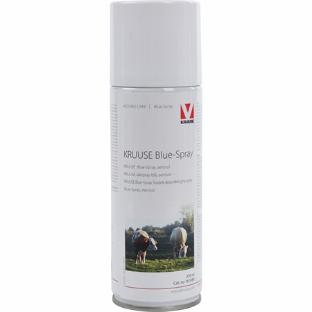 Kruuse Sårspray Blue-Spray  Aerosol 200Ml