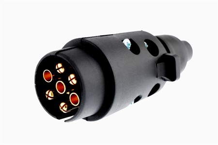 Släpvagnskontakt 7-pol